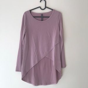 Cropped Front Top with Long Back